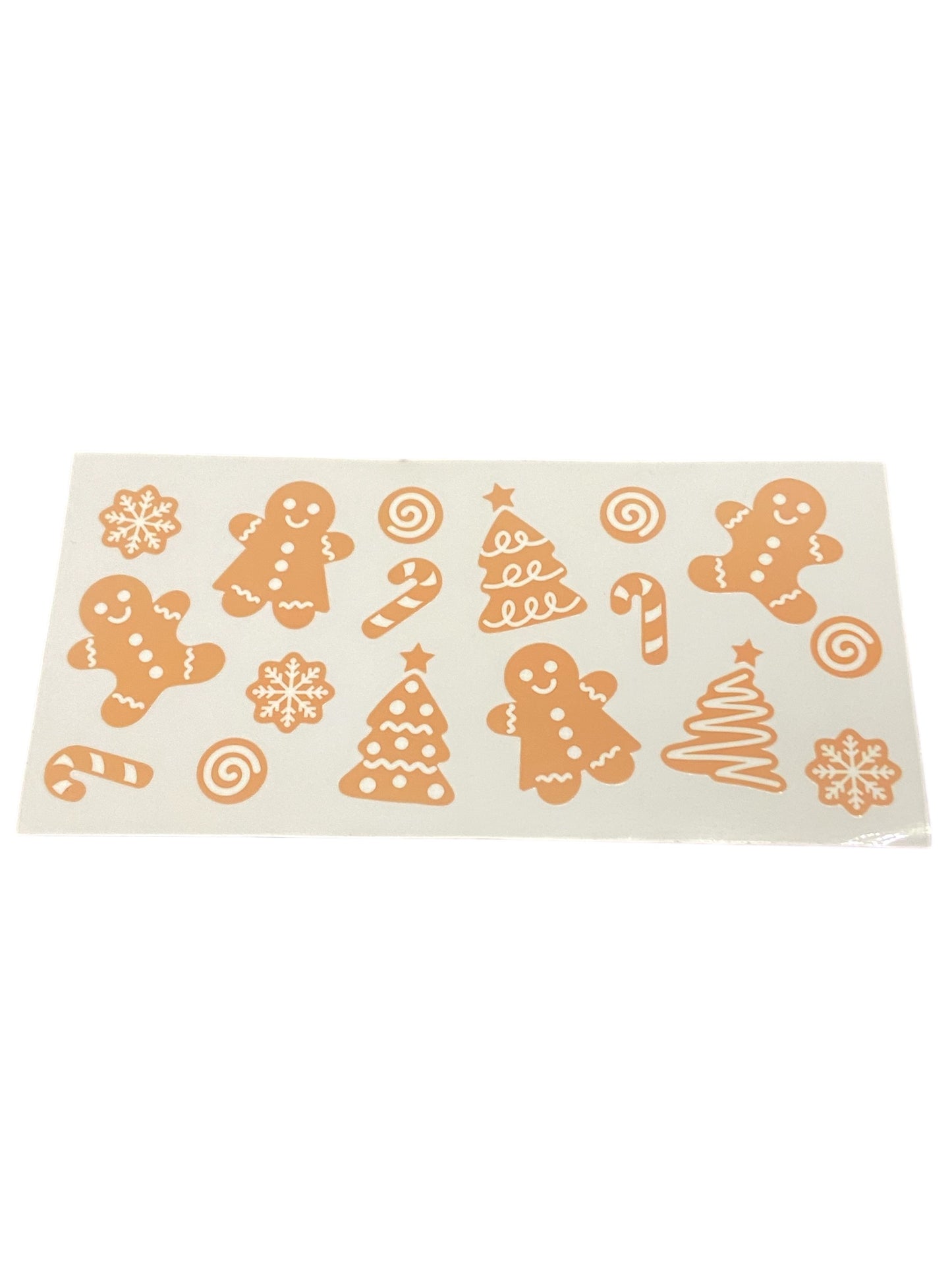 Christmas UVDTF Gingerbread & Candy Canes