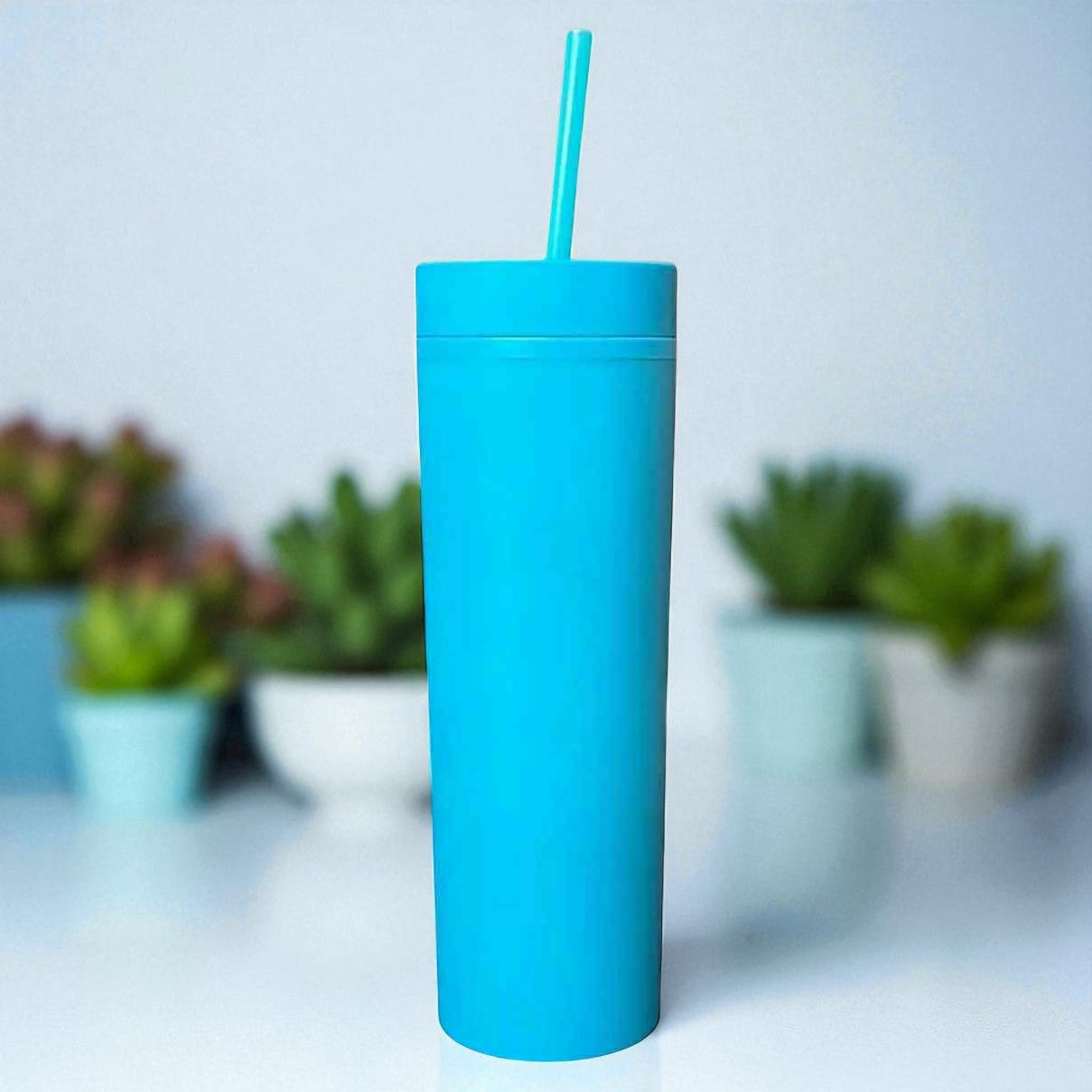 Skinny Tumbler Peacock Blue (32)