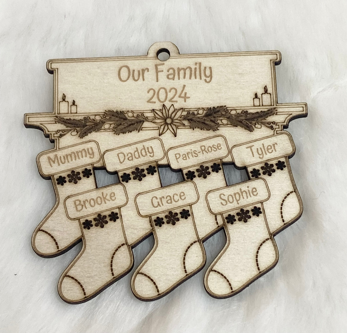 Family Names Bauble