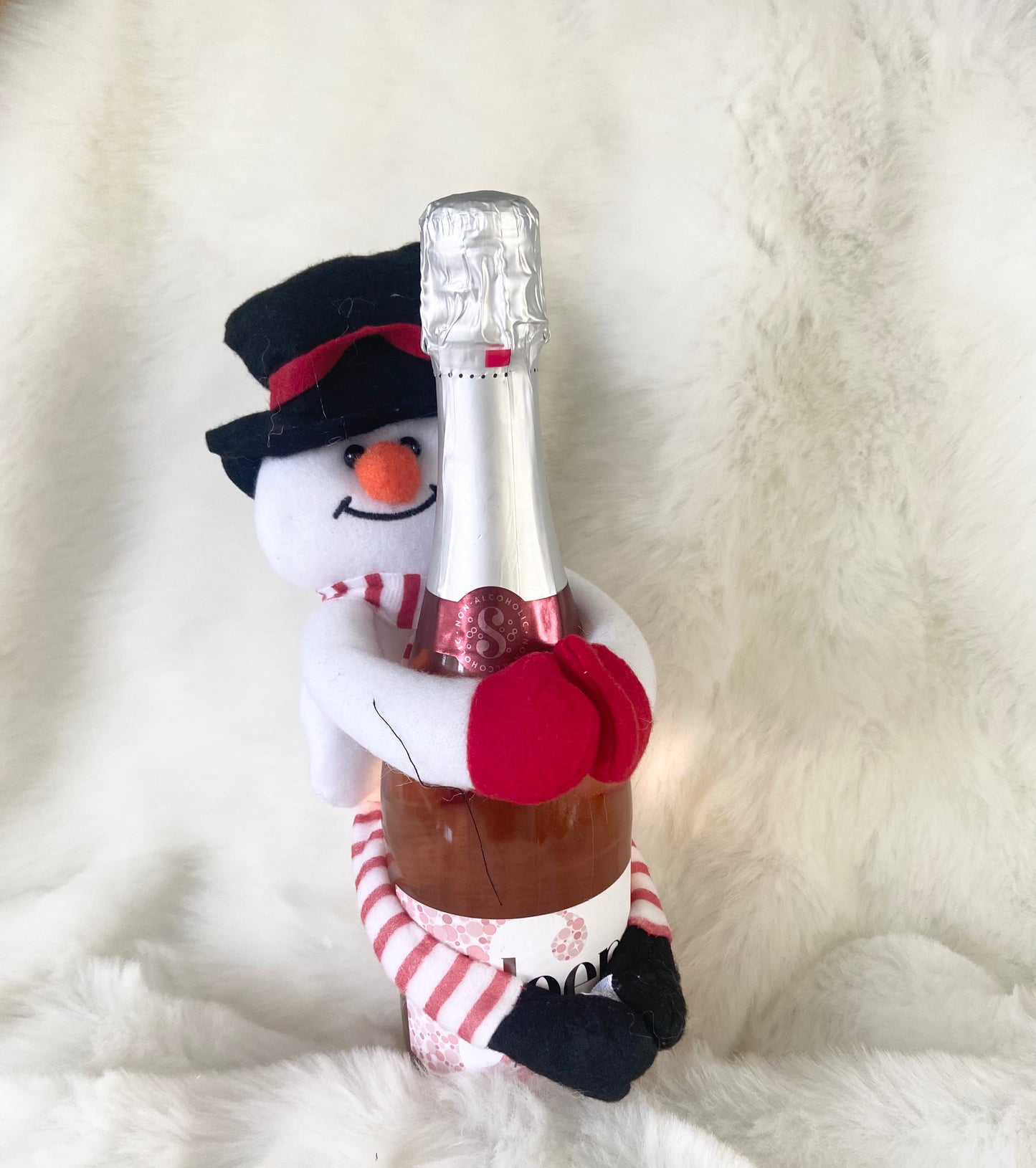 Christmas Plush Wine Bottle Holder