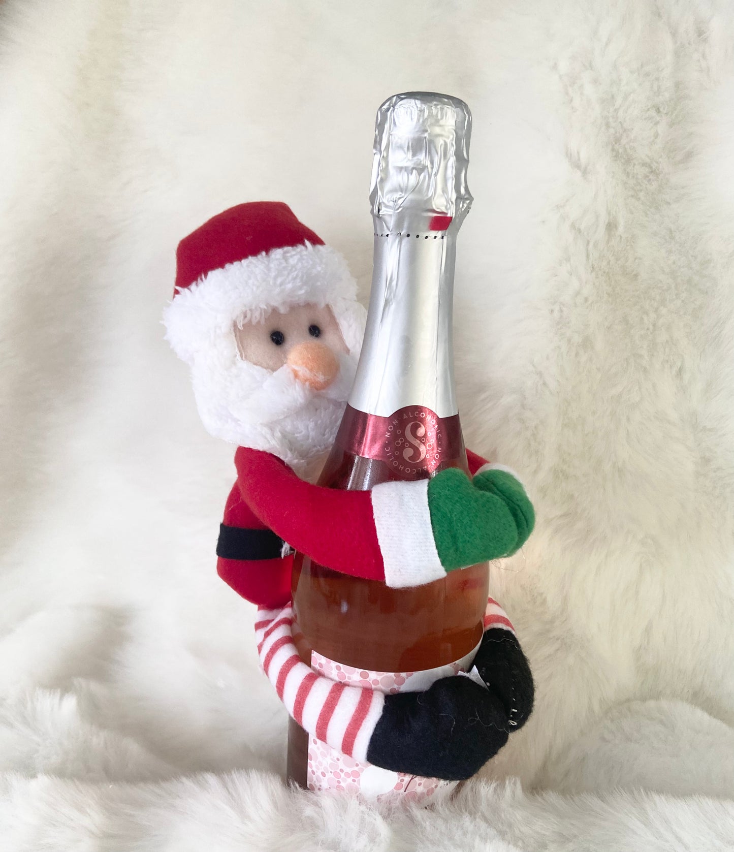 Christmas Plush Wine Bottle Holder