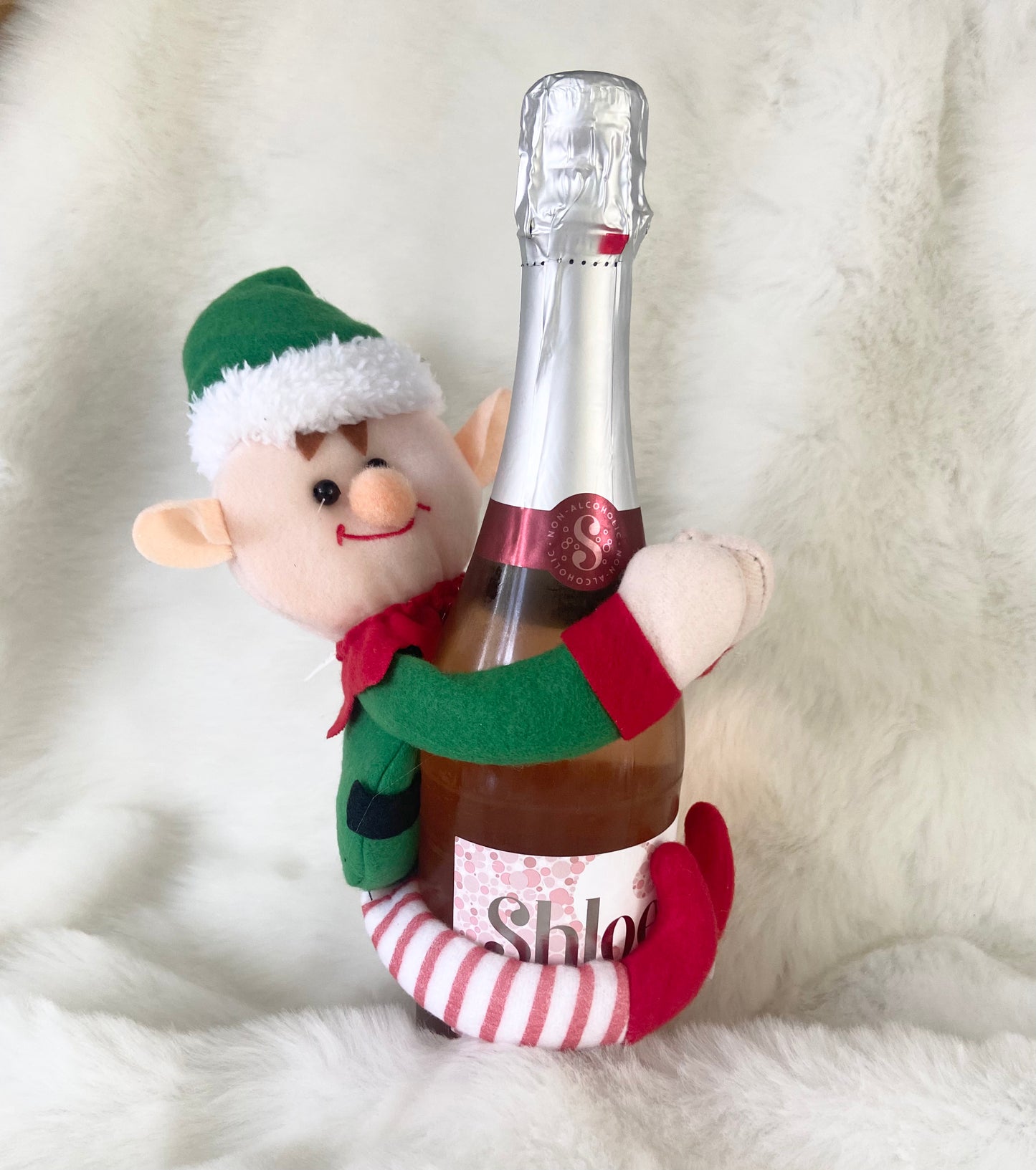 Christmas Plush Wine Bottle Holder