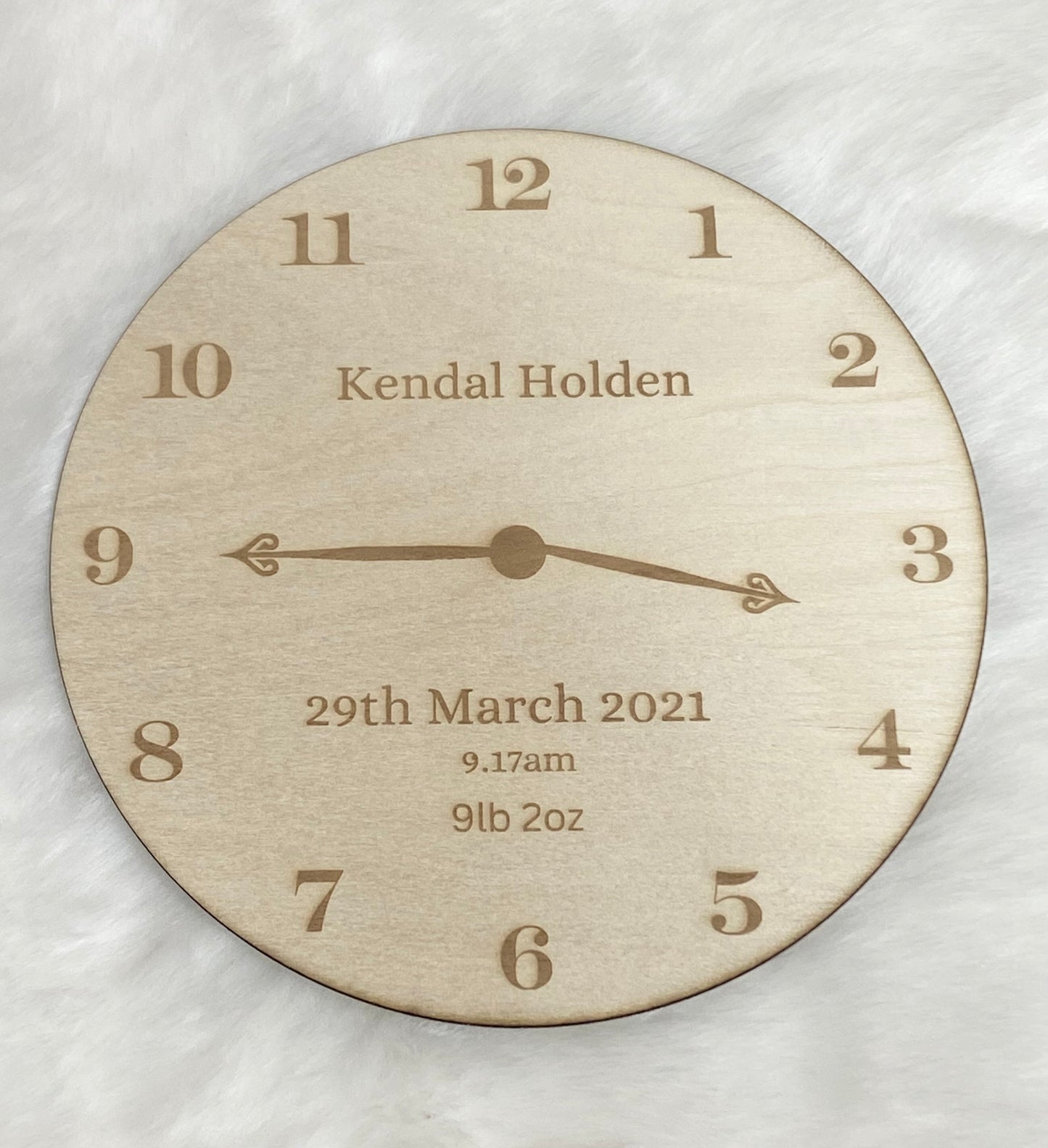 Birchwood Birth Time Clock