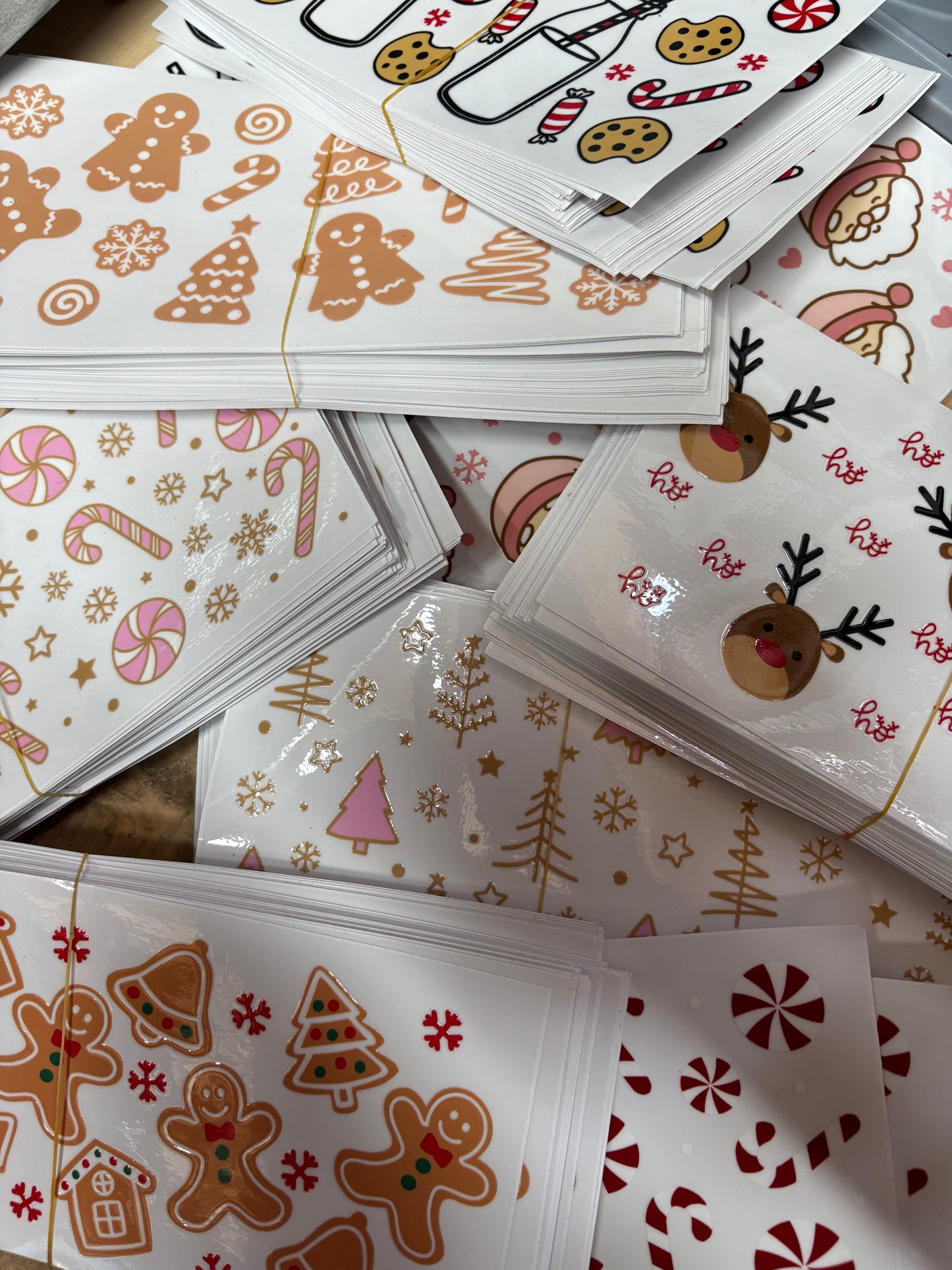 UVDTF Christmas bundle x50