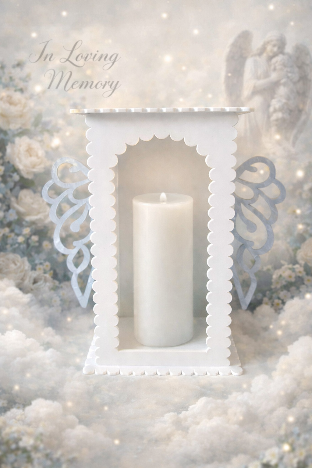 Angel Wing Candle Lantern