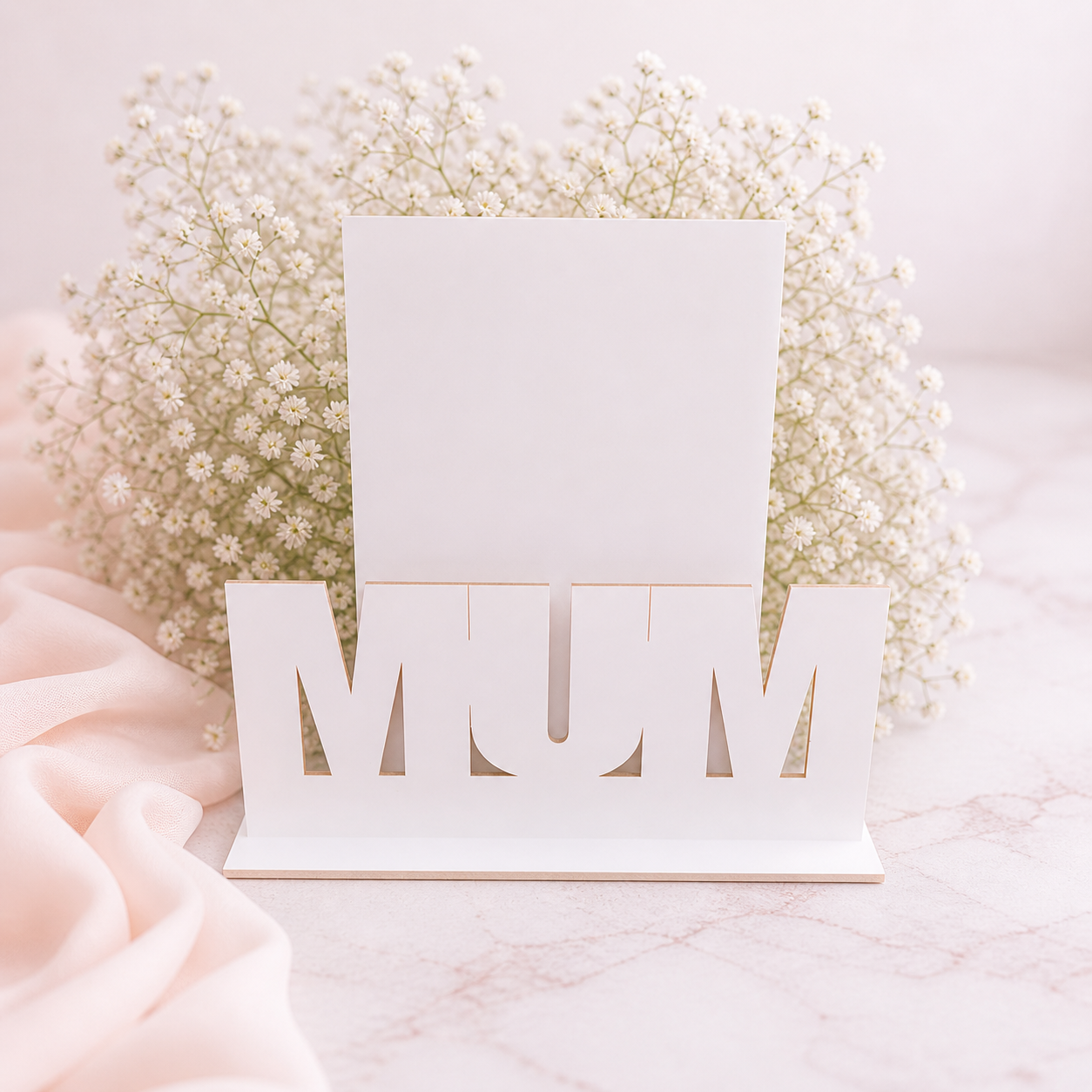 Free Standing Mum plaque with Photo stand