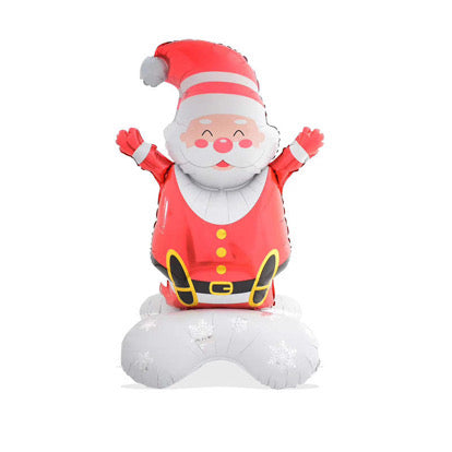Giant 3d Santa Foil Balloon