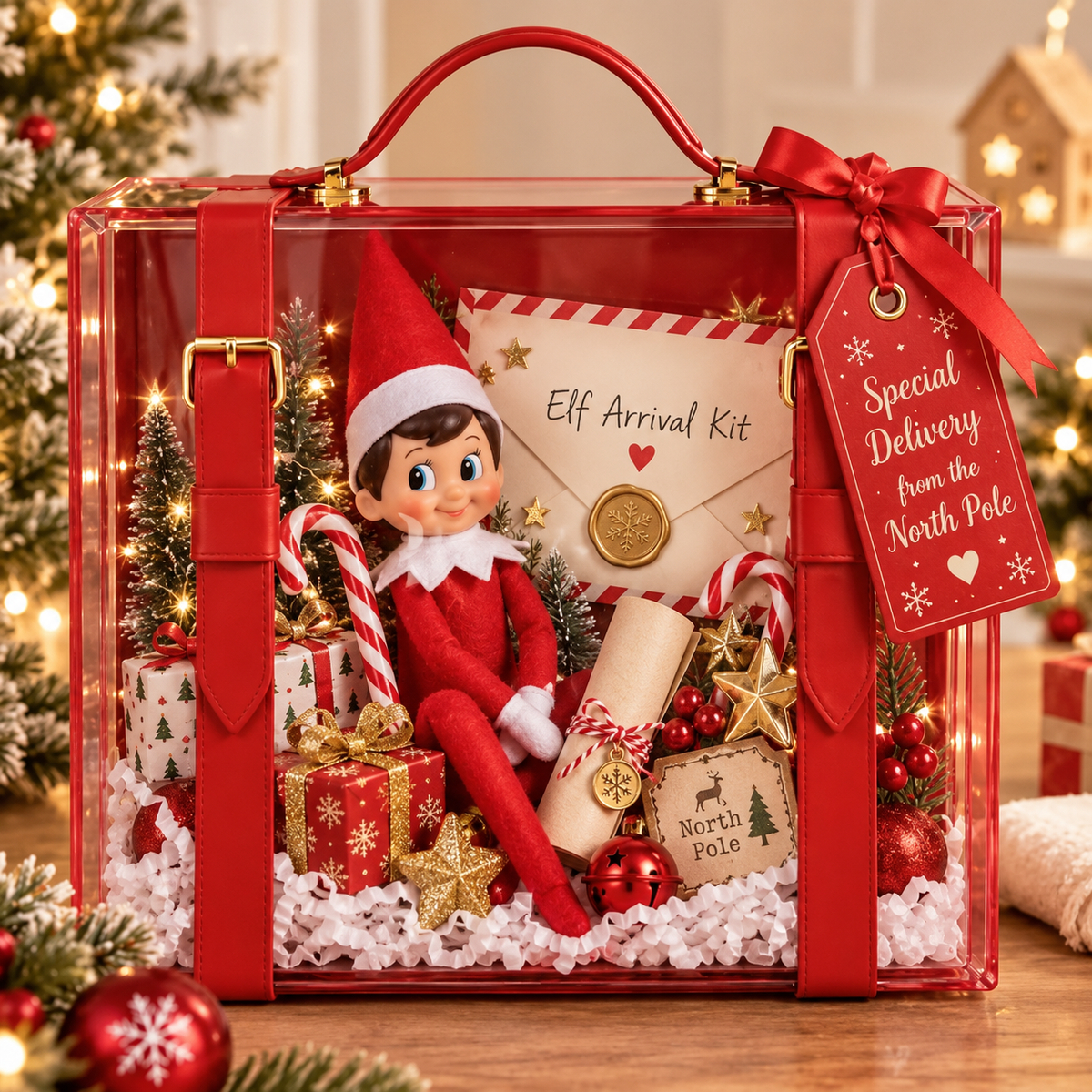 PRE-ORDER Elf Arrival Suitcase
