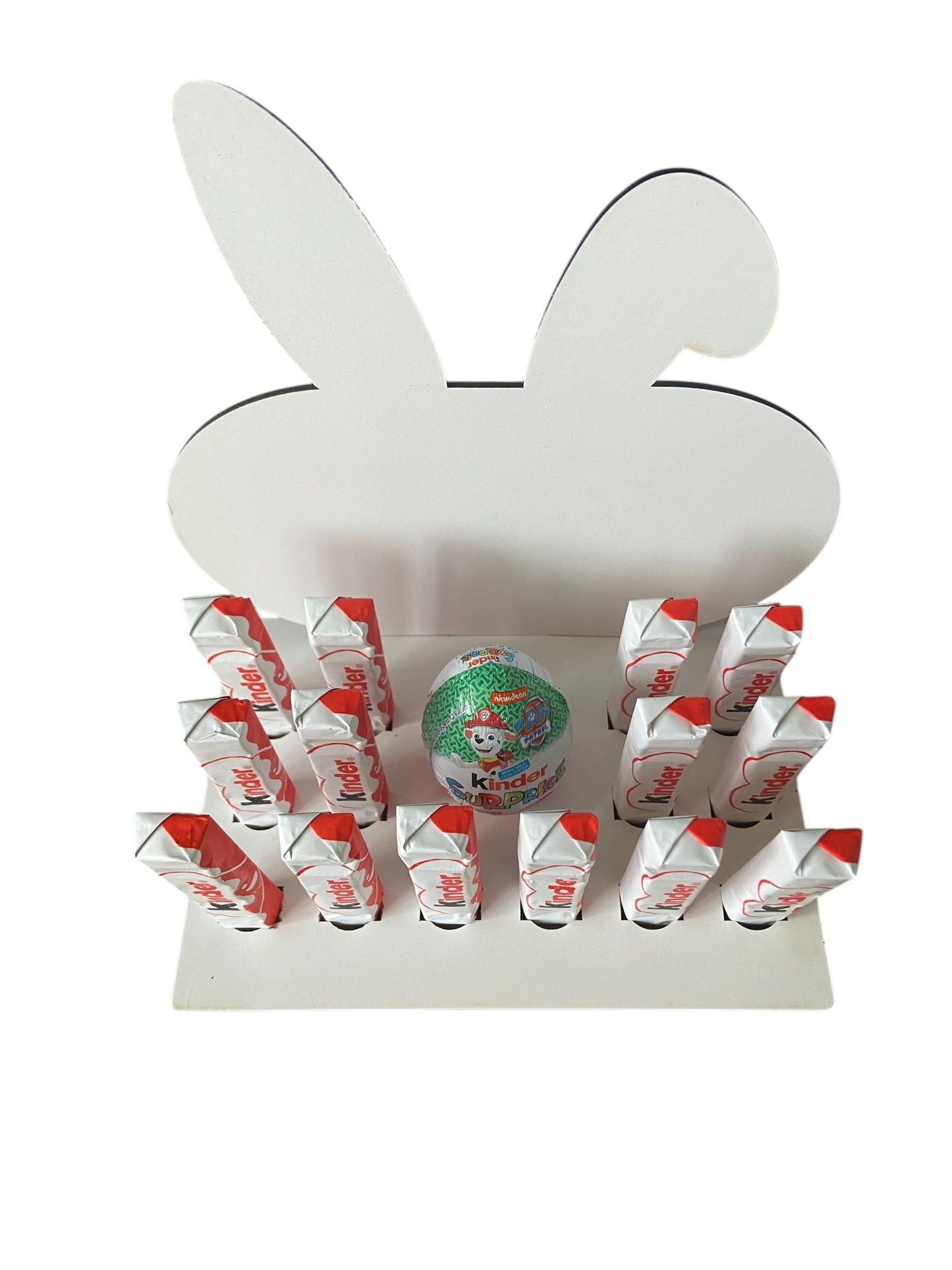 White Faced MDF Advent