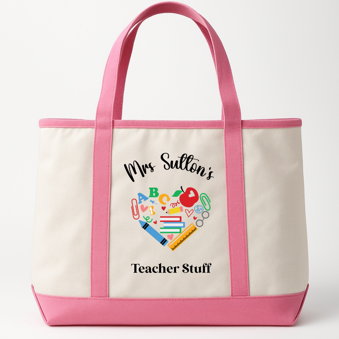 Canvas Tote Bag (SUBLIMATION) 2 colours