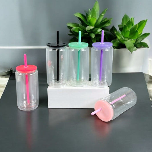 Acrylic Snow Globe Mixed Colours