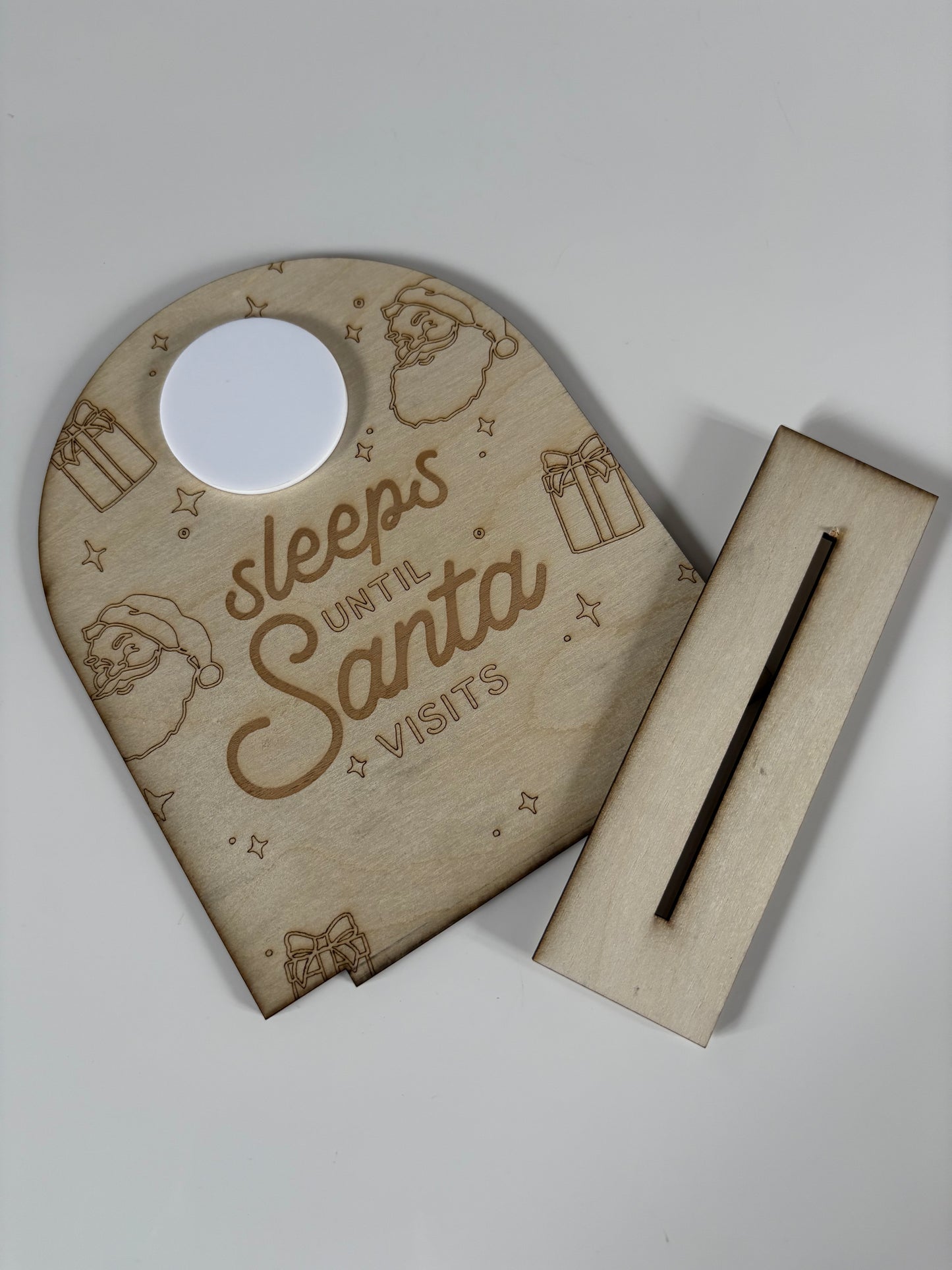 Sleeps Until Santa Visits