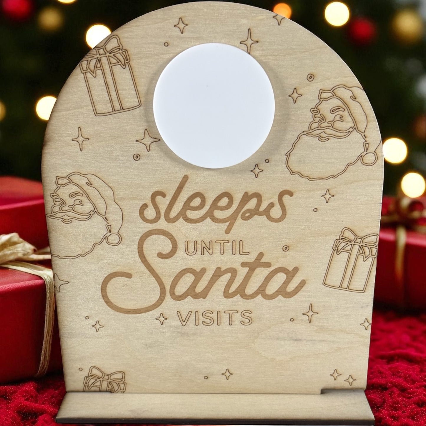 Sleeps Until Santa Visits