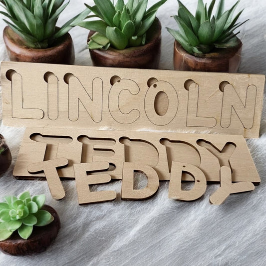 Wooden Name Puzzle