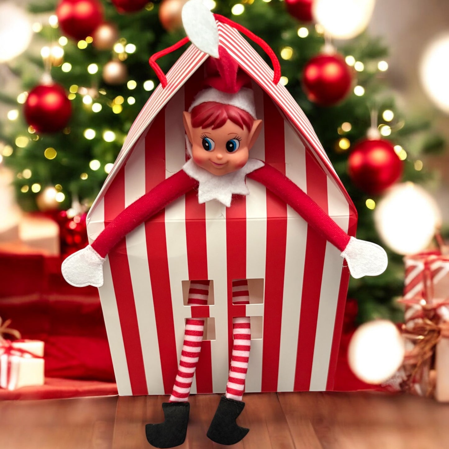 Candy Cane Lane Gift Box