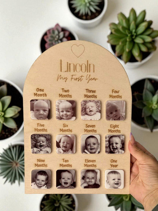 My First Year Photo Board