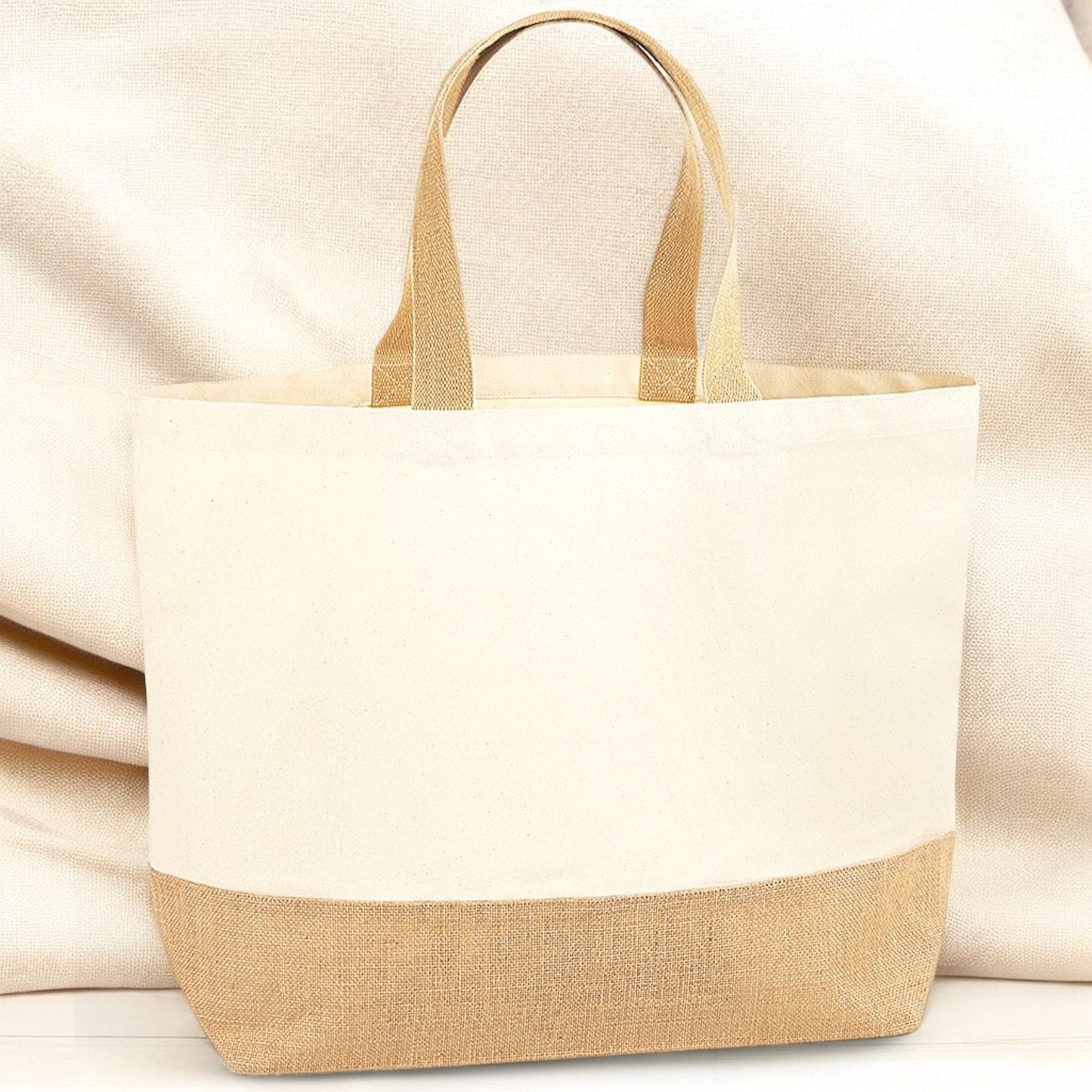Jute Base Shopper