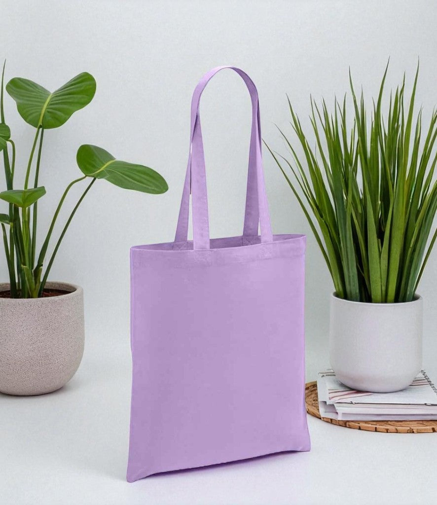 Long Handle Tote Bag Lavender