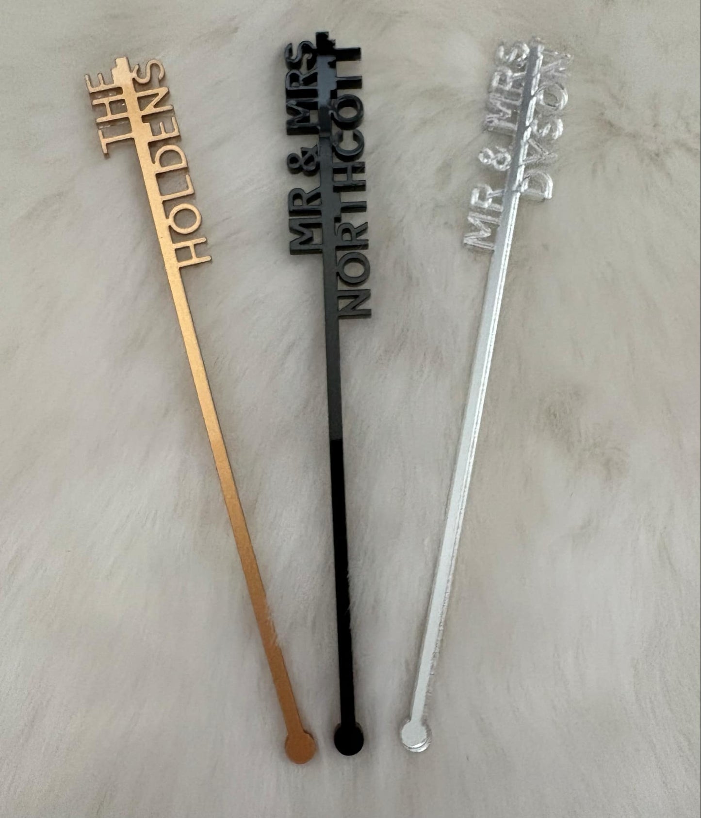 Personalised Drink Stirrer's