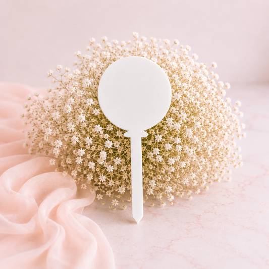 Acrylic Grave Marker -  Balloon