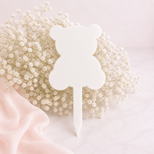 Teddy Bear Grave Marker