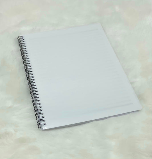 A4 Sublimation Notebook