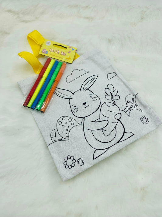 Colour Your Own Easter Bag