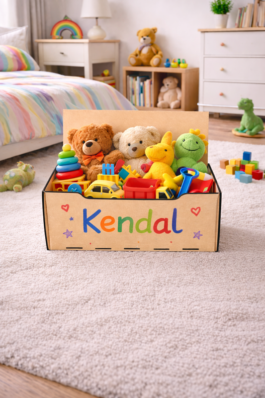 6mm MDF Toy Box (Blank)