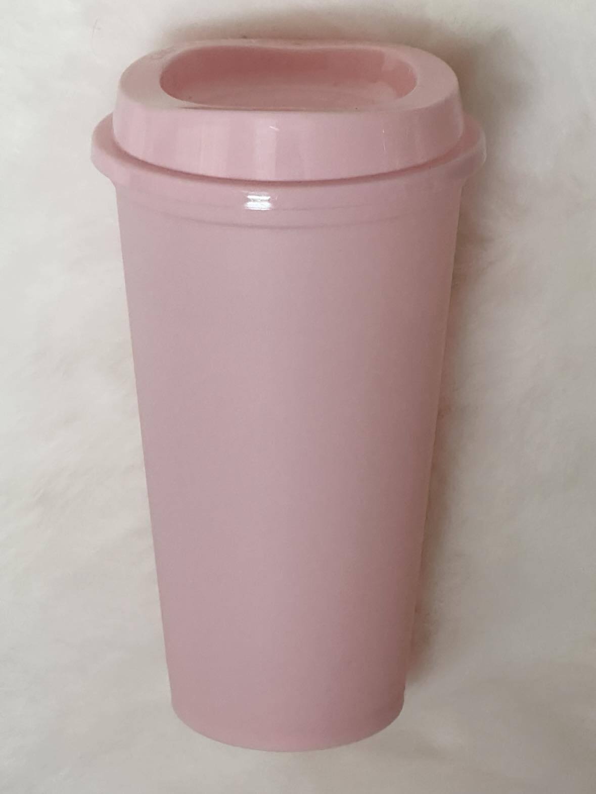 16oz Hot Cup Baby Pink