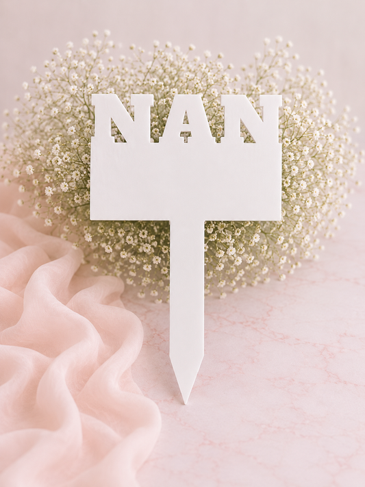 Acrylic Grave Marker - NAN