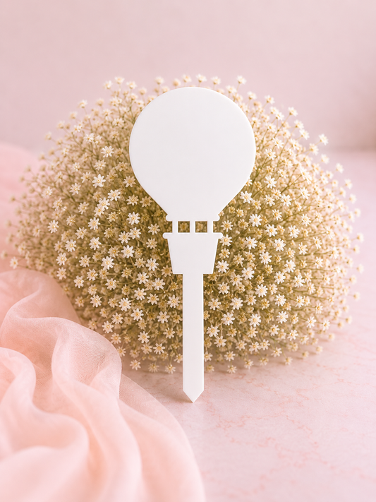 Acrylic Grave Marker -  Air Balloon