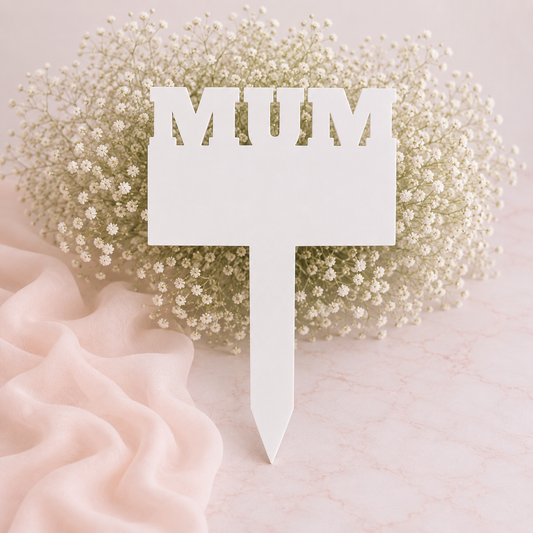 Acrylic Grave Marker - MUM