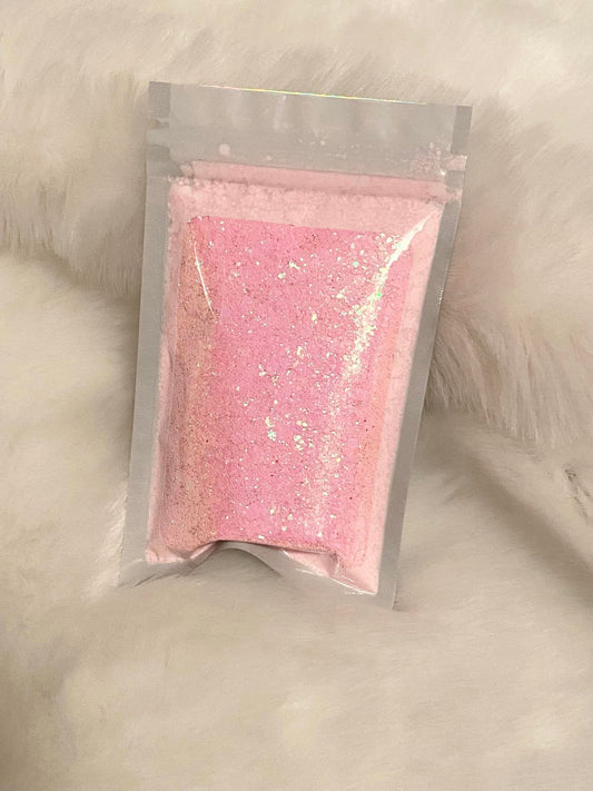 Chunky Glitter Mix 50g Baby Pink