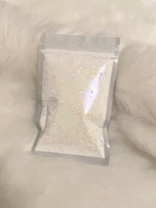 Chunky Glitter Mix 50g Bright White