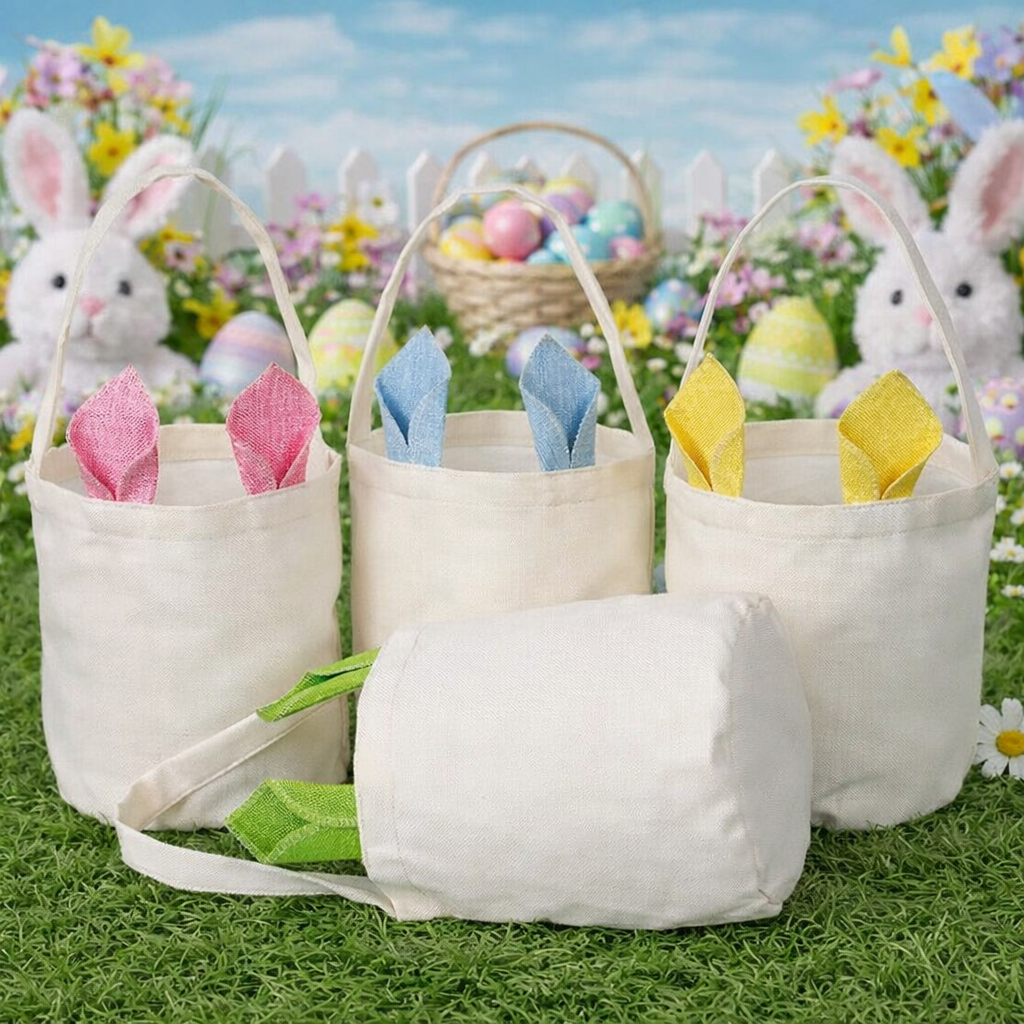Linen Easter Basket
