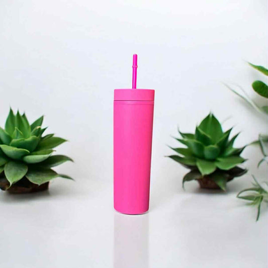 Skinny Tumbler Rose Fluorescent (17)
