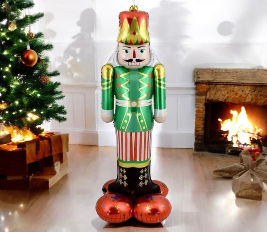 Giant 3d Nutcracker Foil Balloon