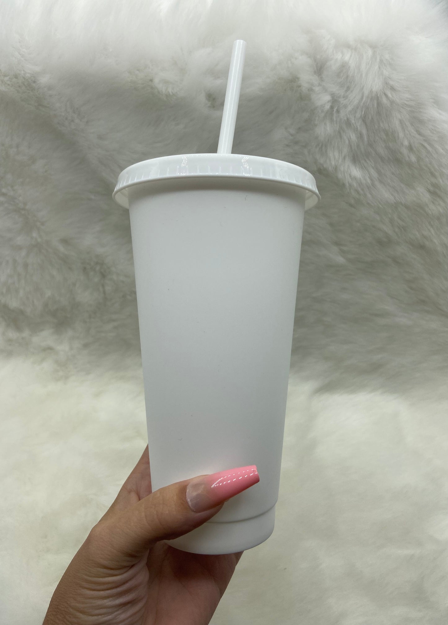 24oz Cold Cup White