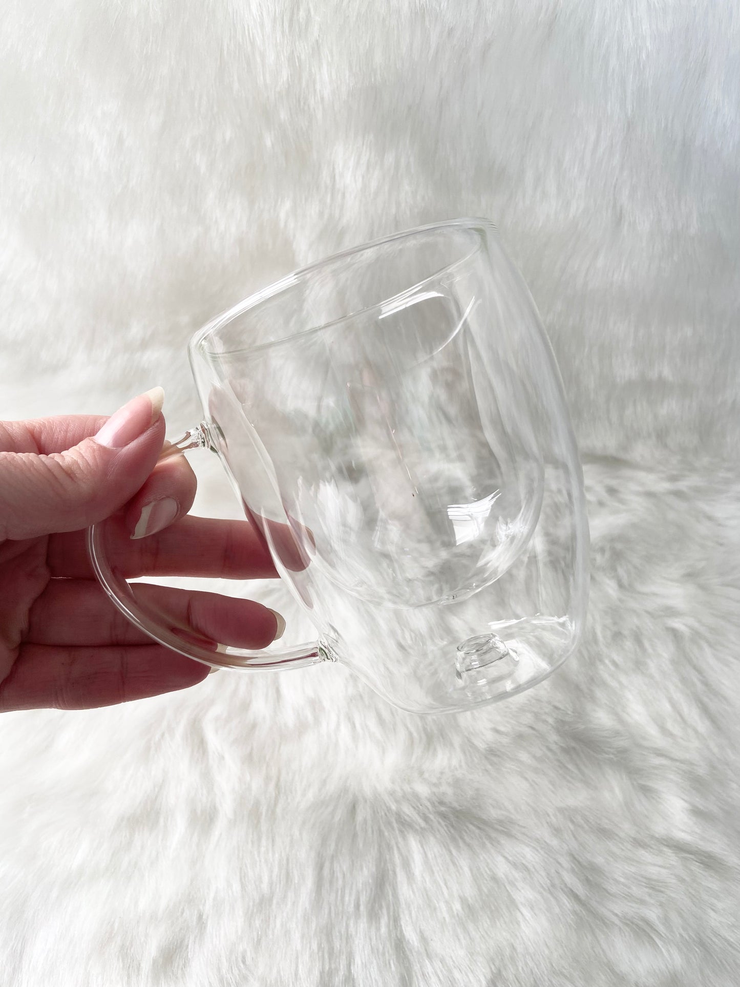 Double walled Glass Coffee Cup