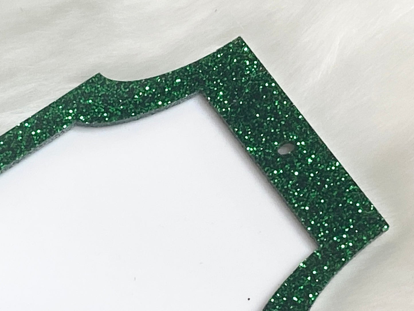 Glitter Acrylic House Sign