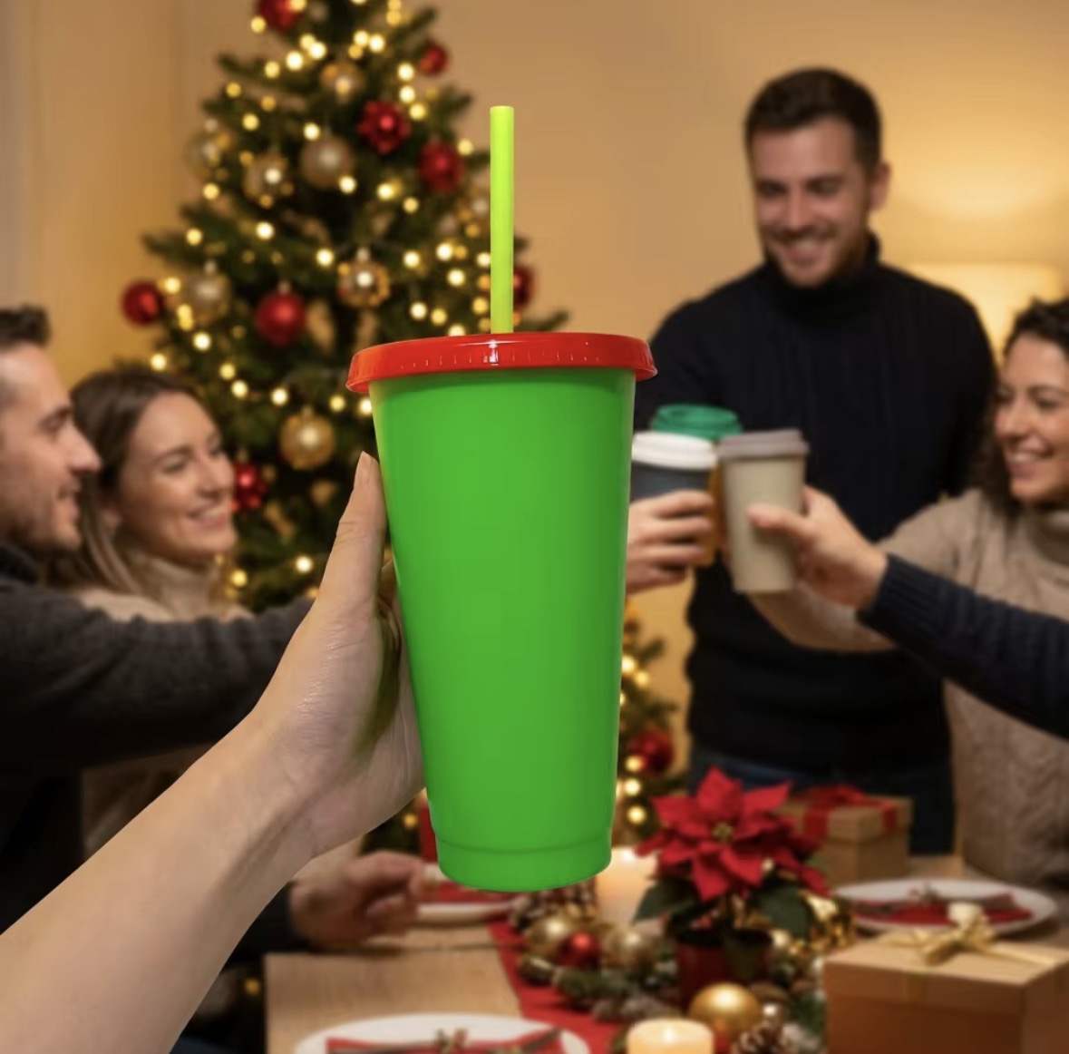 Christmas Cold Cup
