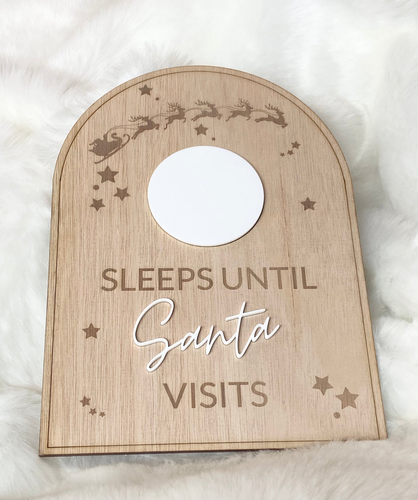 Sleeps Until Santa Board