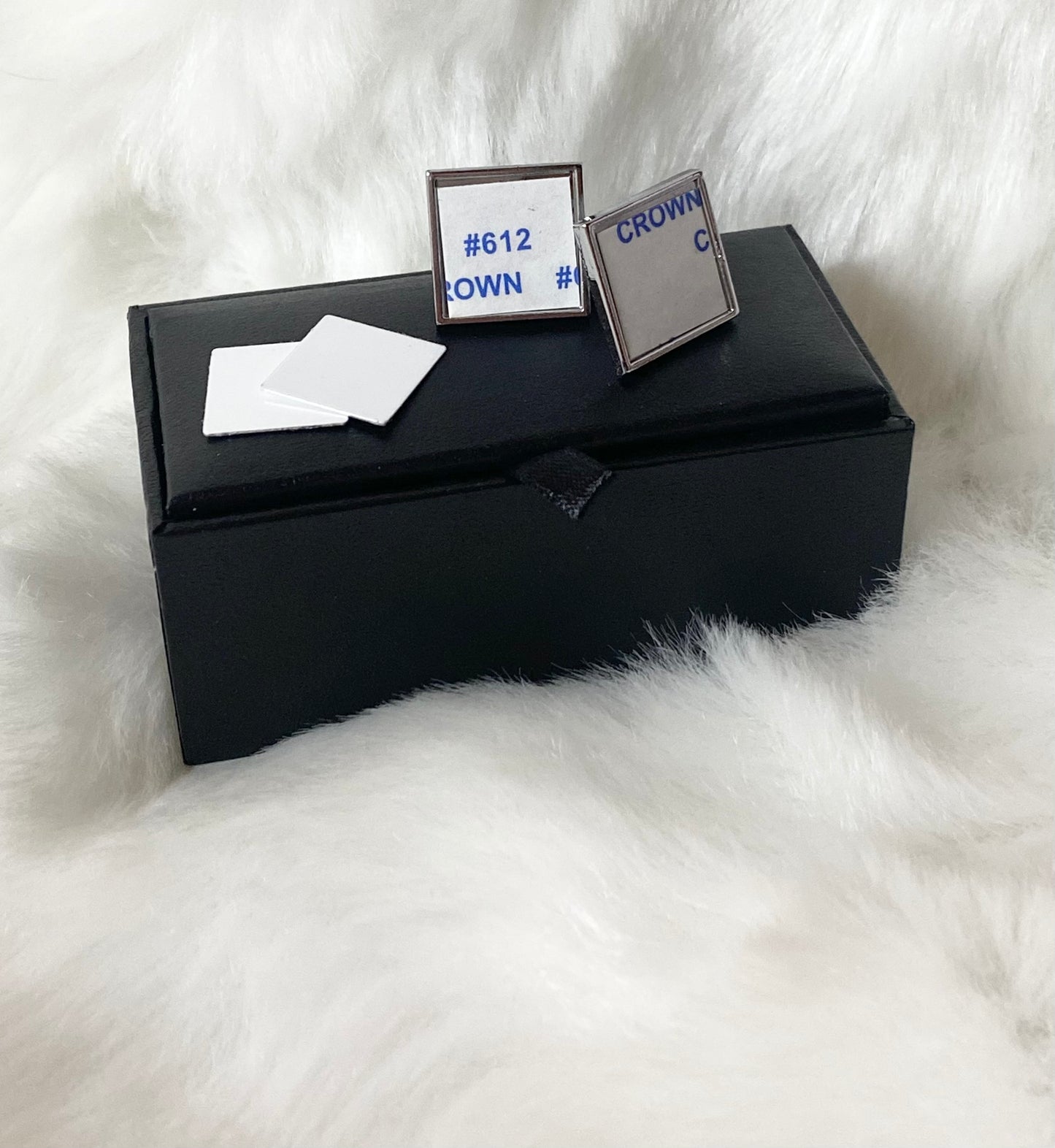 Square Cuff Links (boxed)