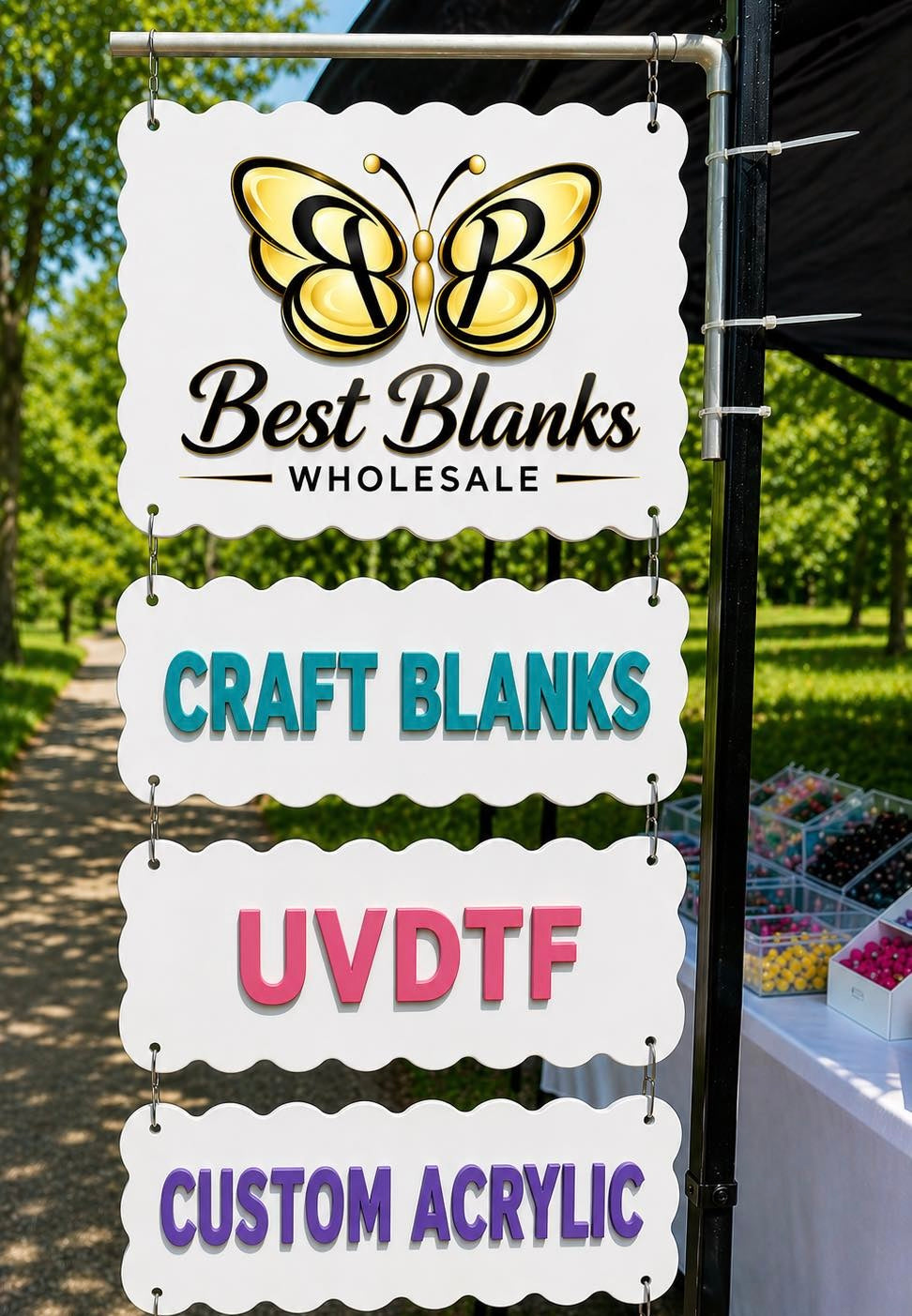 Craft Stall Hanging Sign