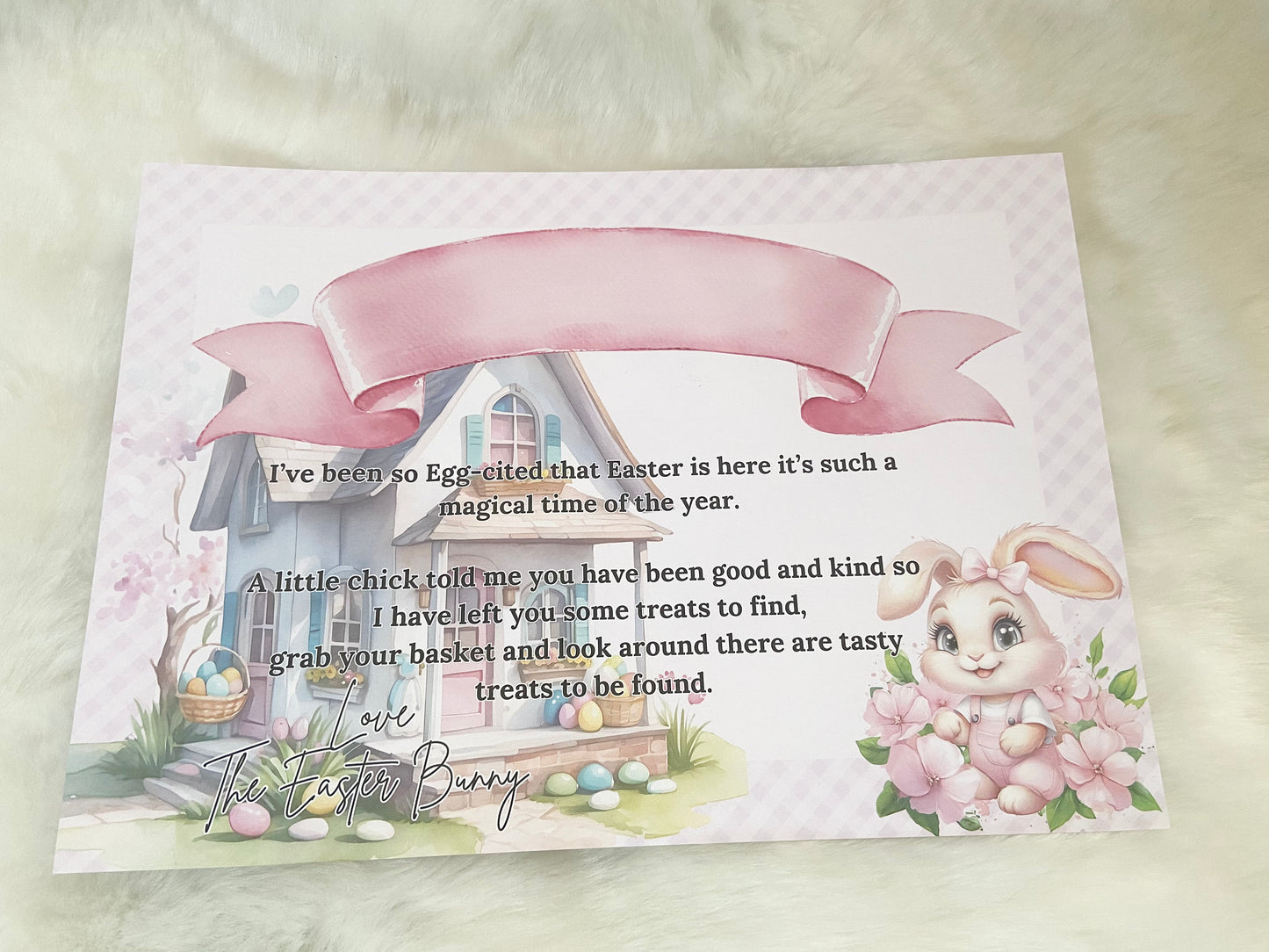 Easter Certificate A4