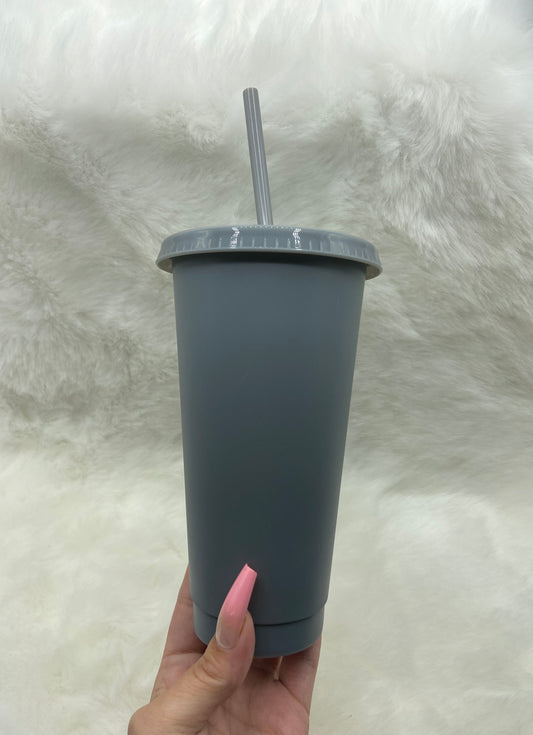 24oz Cold Cup Grey