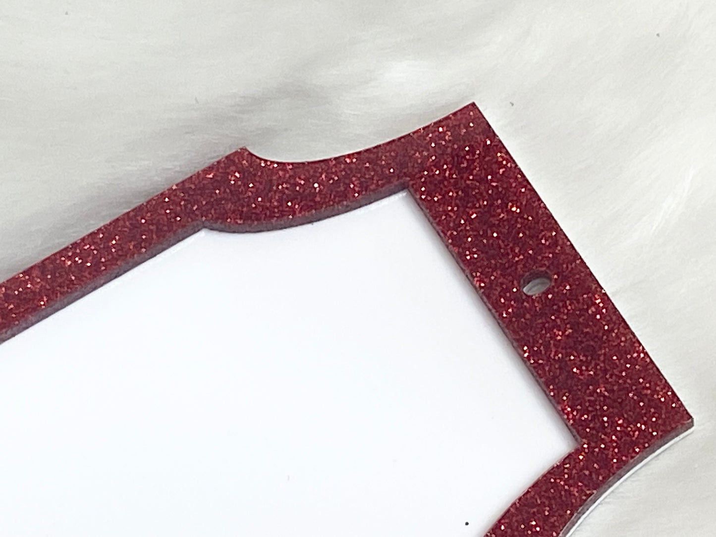 Glitter Acrylic House Sign