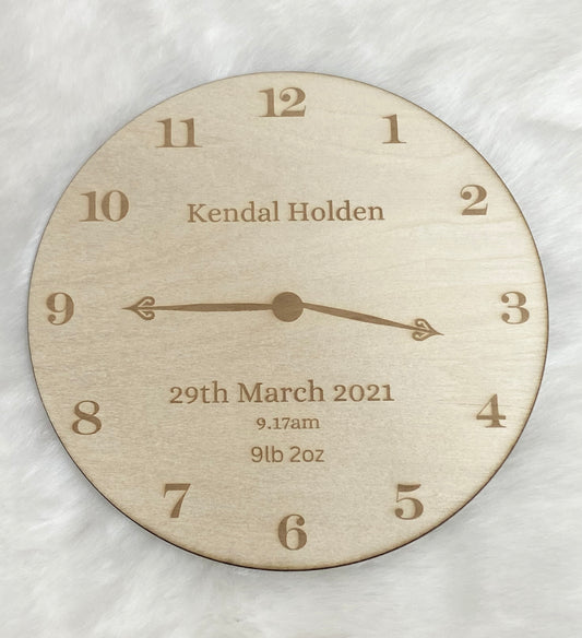 Birth Time Clock