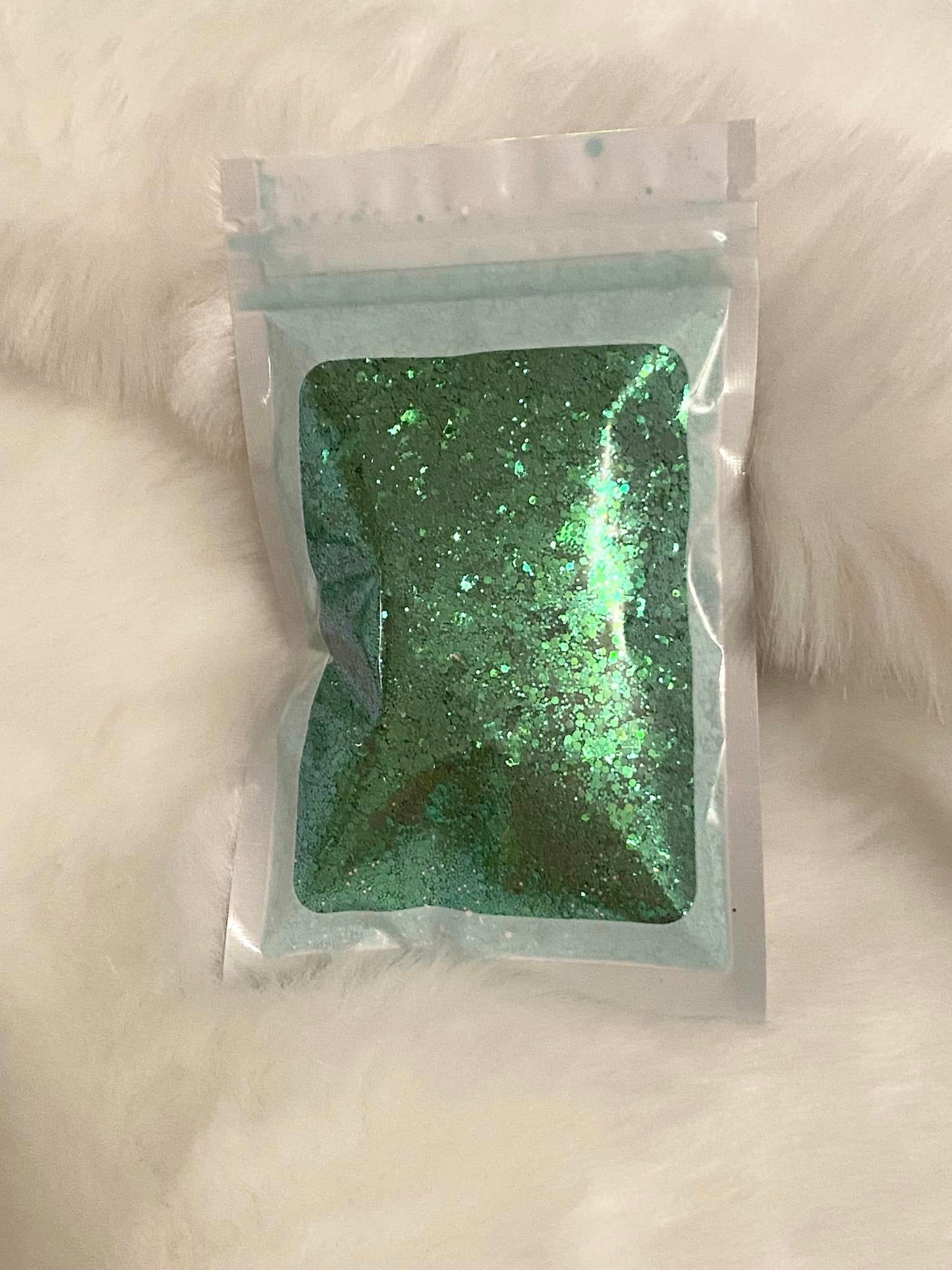 Chunky Glitter Mix 50g Green Green Grass