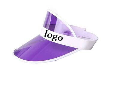 PVC Retro Sun Visor Various Colours